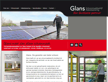 Tablet Screenshot of glans-bv.nl